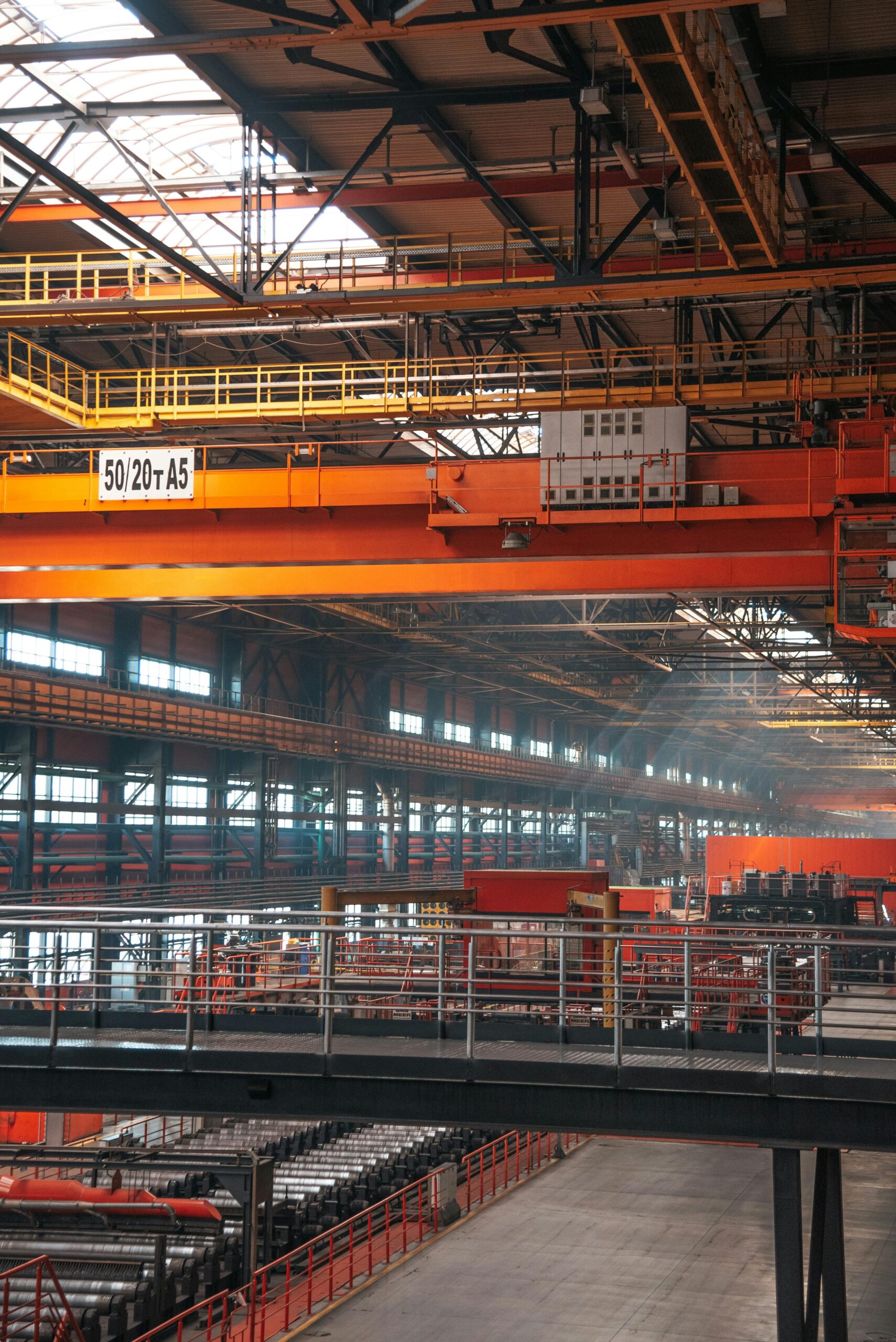 Krananlage in der Industrie